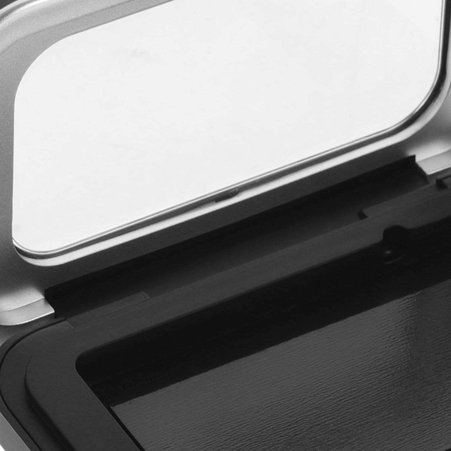 DOITOOL Magnetic Eyeshadow Palette Empty Compact DIY Makeup Mixing Plate Portable Black Makeup Organizer Suitable for Travel and Blush Storage image number 1