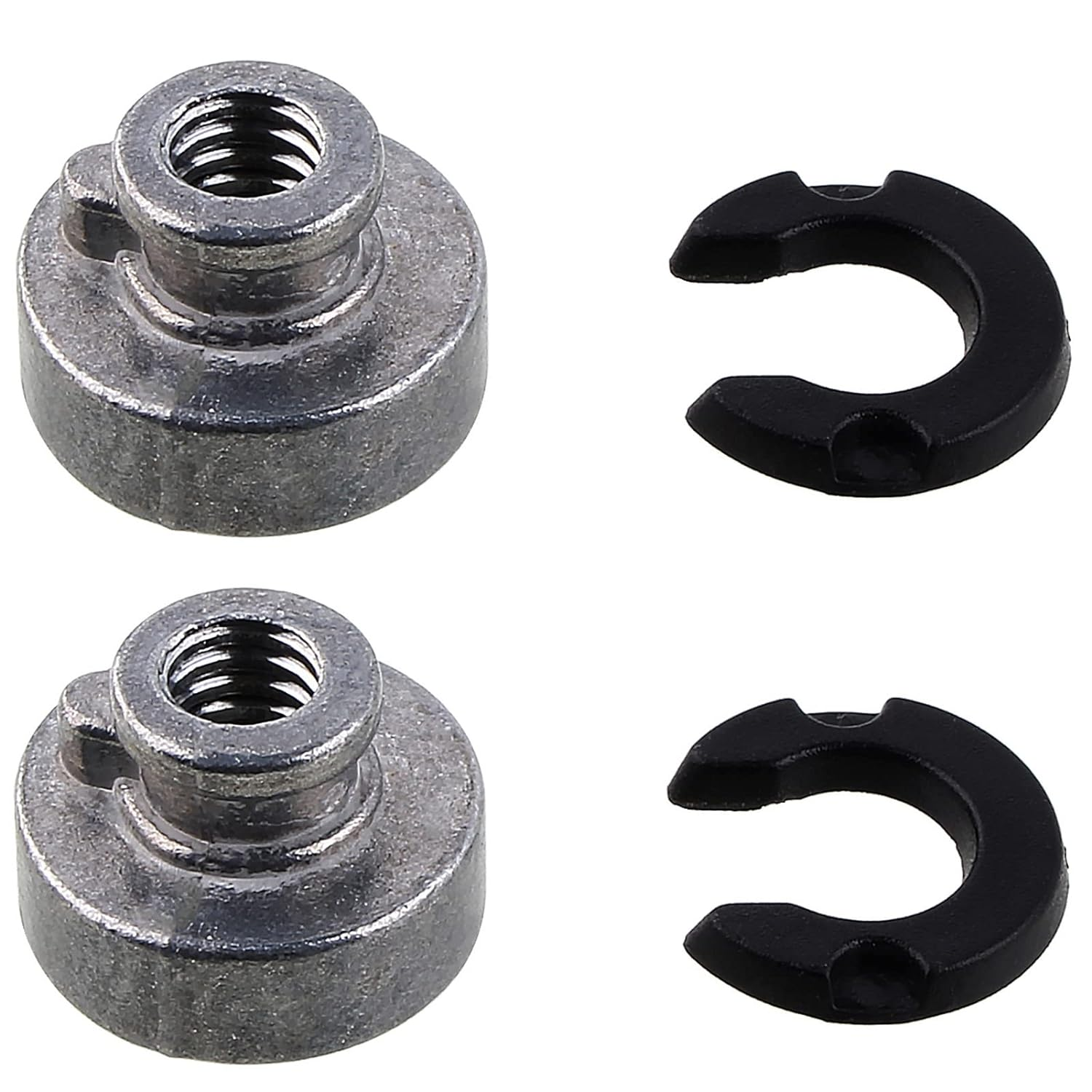 Rear Fender Seat Mount Nut Kit Compatible for Harley Davidson Fatboy Road King Softail 1996-2023,2 PCS image number 2