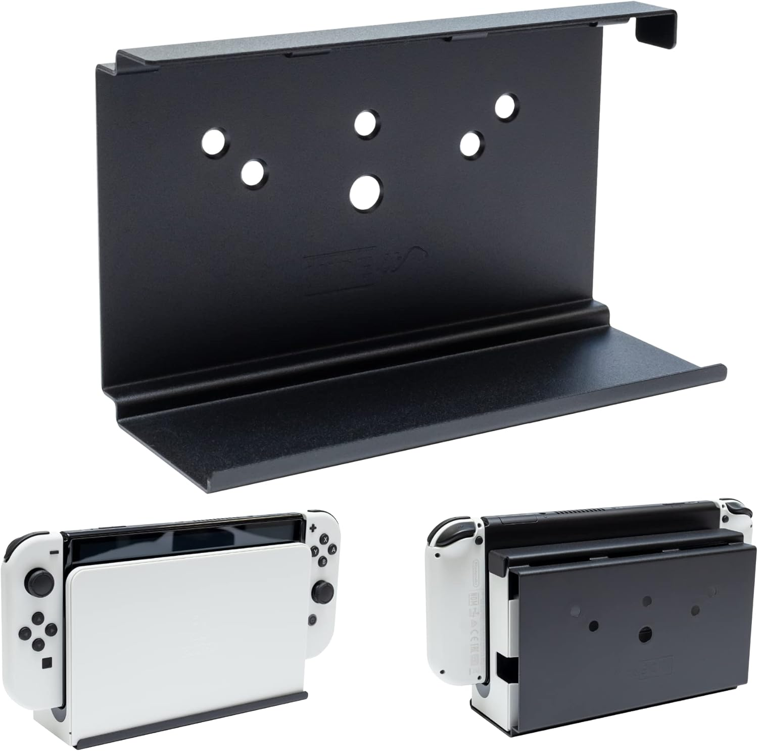 Hideit Mounts Switch Wall Mount - American Company, Steel Mount for Nintendo Switch and Nintendo Switch OLED to Safely Store Your Switch Console image number 2