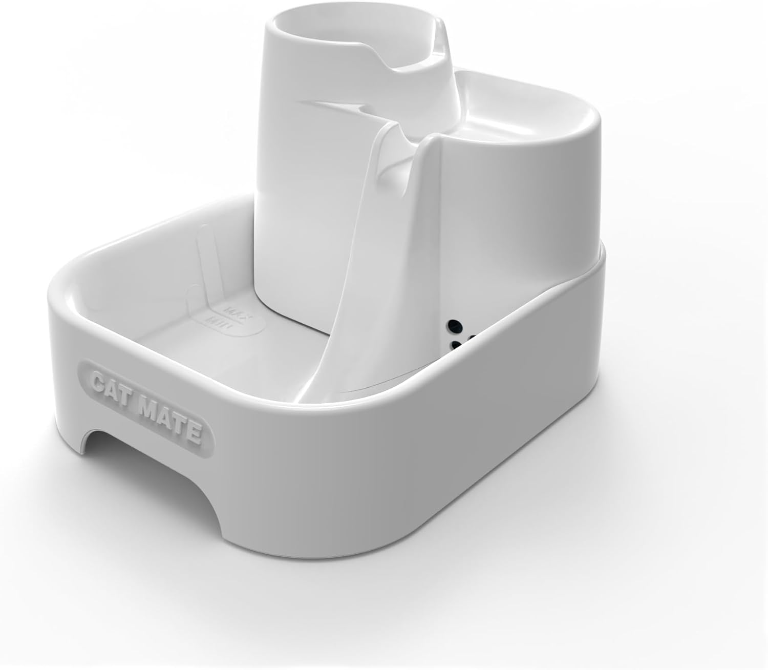 Cat Mate Multi-Level Pet Water Fountain (335) - for Cats & Small Dogs, Quiet and Hygienic Drinking Fountain, 2 Litre Capacity, White image number 5