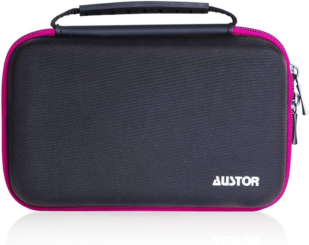 AUSTOR Case for Nintendo New 3DS XL (Black+Rose) image number 3