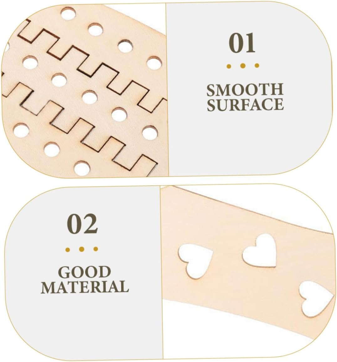 HOODANCOS 2Pairs Wooden Sock Blockers for Knitting DIY Sock Display Molds Smooth Surface Design for Shape Crafting Tool for Sock Weaving and Knitting Fun image number 3