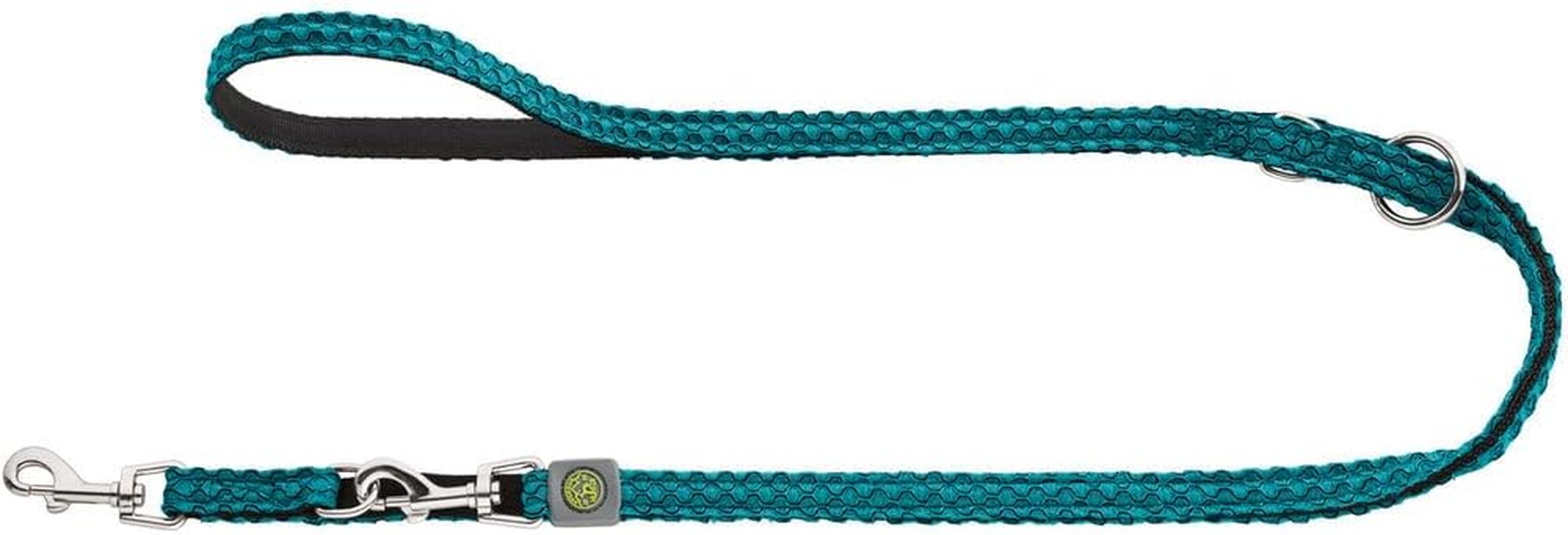HUNTER Hilo Comfort Harness for Small Dogs, with Mesh Material and Reflective Elements,Turquoise,1,5 X 200 Cm