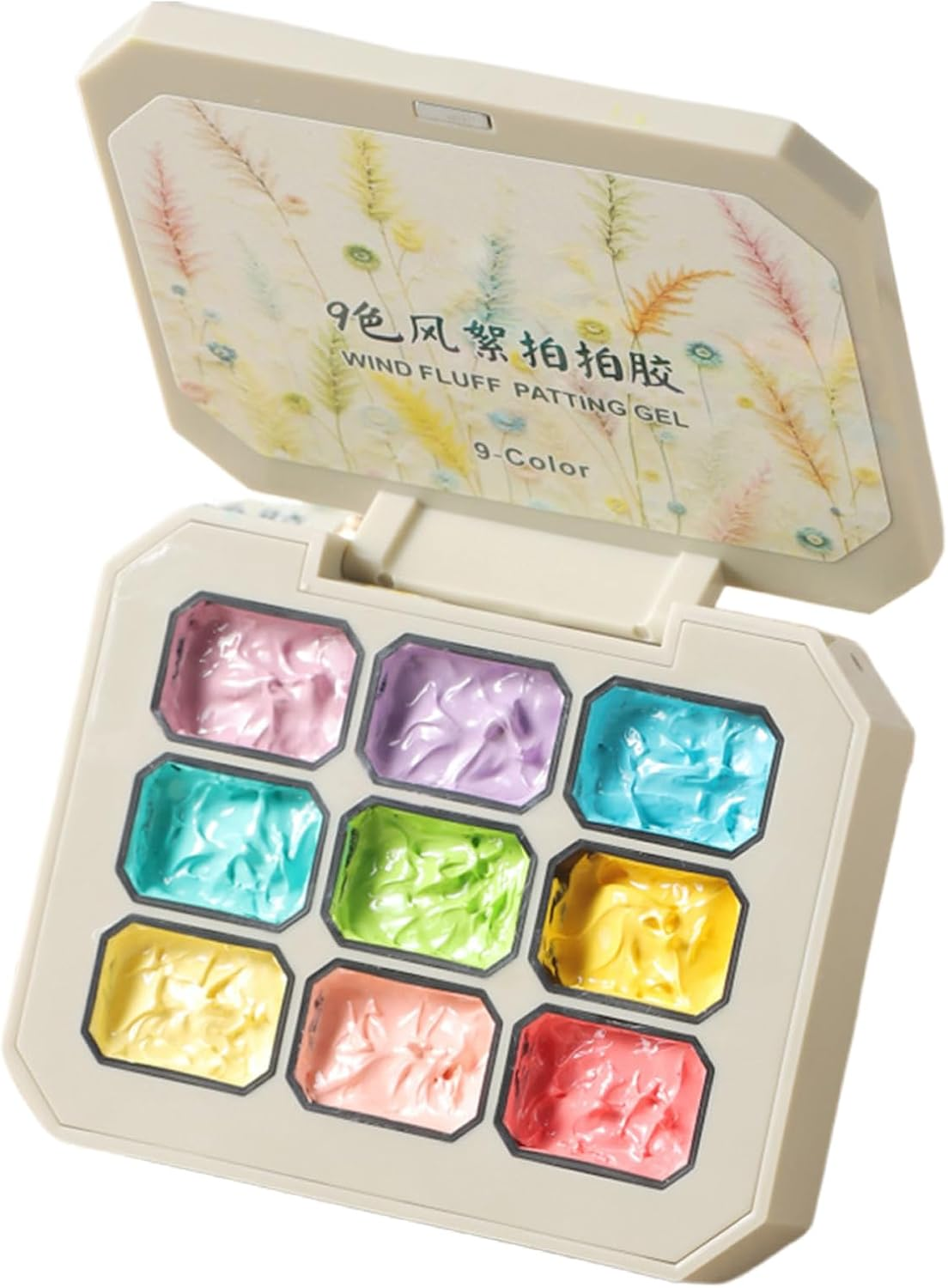 Patting Gel - 9 Colors Gradient Gel Nail | Long-Lasting Rainbow Beauty Care Solid Manicure Art for Summer Spring Vacation image number 4