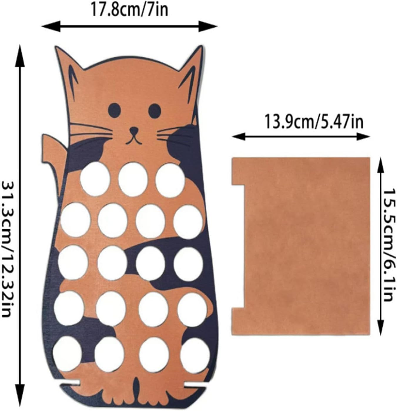 Coffee Pod Holder, Wooden Pod Rack, Coffee Bar Organizer with Premium Wood Craftsmanship and Compact Design for Espresso Capsules, Tea Bags, or Chocolate Beans, 1 Piece image number 6