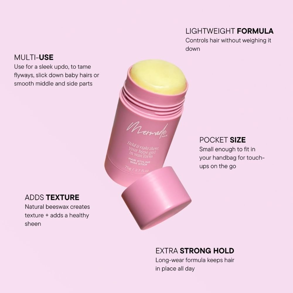 Mermade Hair Mini Styling Wax Stick 15 G image number 2