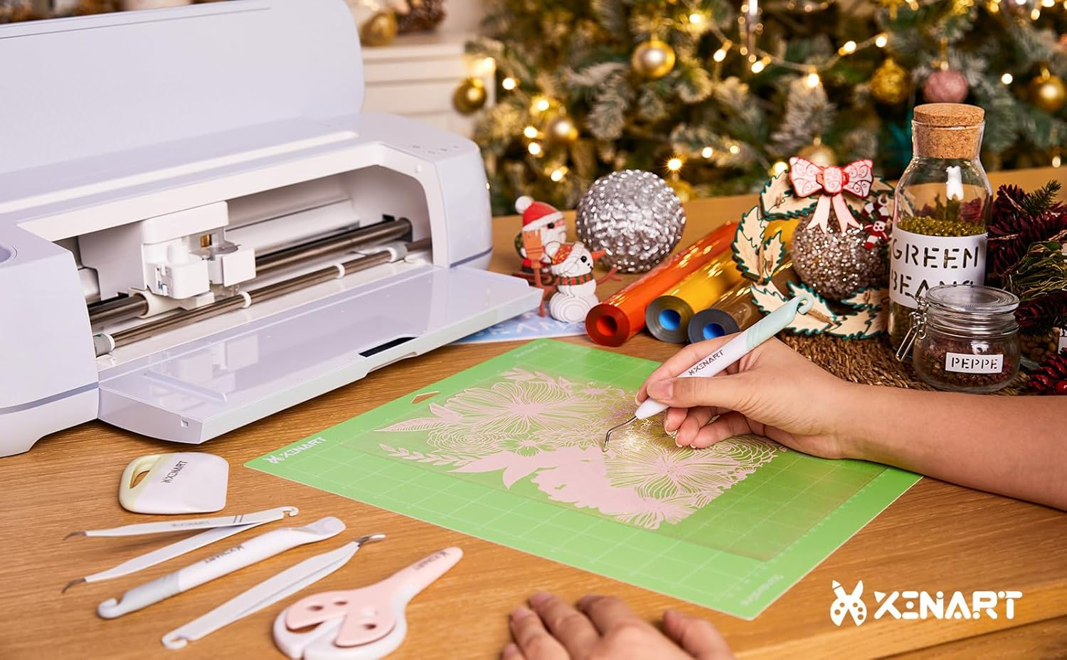 Cutting Mats for Cricut Mat Replacement 6 Pack, Compatible with Cricut Maker 3/Maker/Explore 3/Air 2/Air 3Pcs 12"X12" and 3Pcs 12"X24" Cut All Essentials Delicate Paper to Heavier Specialty Materials image number 4