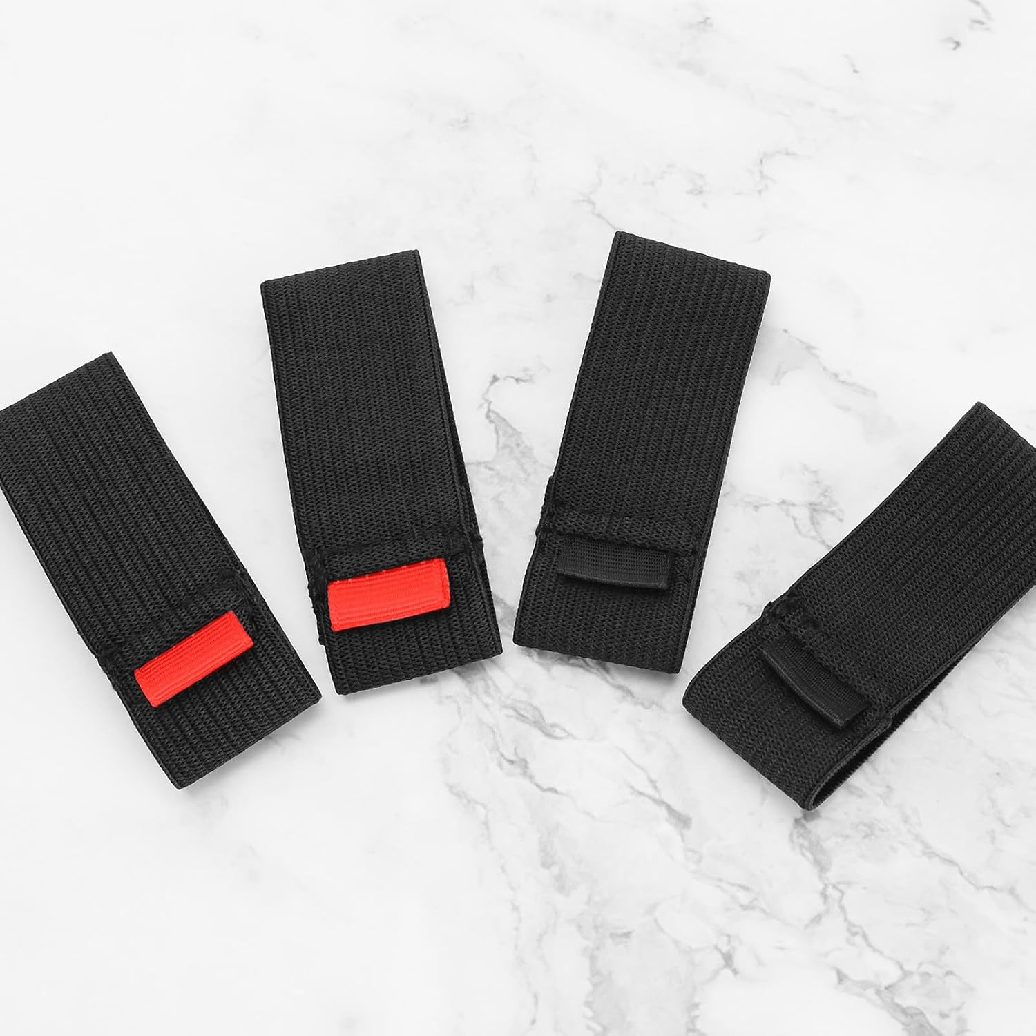 VGOL 4-Pack Fishing Reel Protective Straps Elastic Fishing Reel Straps with Reels Anti-Wear Fishing Gear Protective Accessories - M image number 2