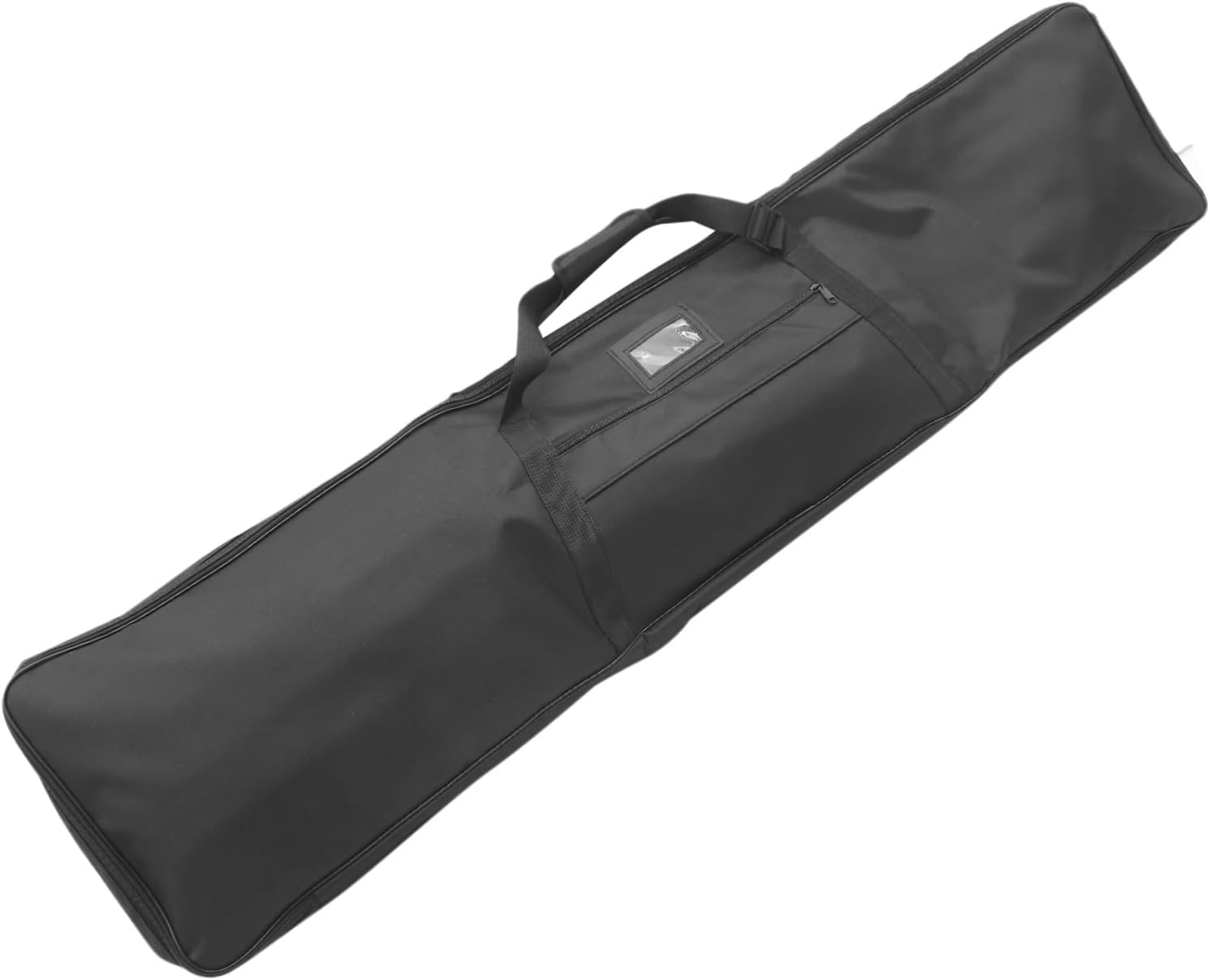 HOUDERCO Tote Bag 150Cm Black Canvas Recurve Longbow Case Portable Hunting Backpack for Outdoor Camping and Storage image number 5