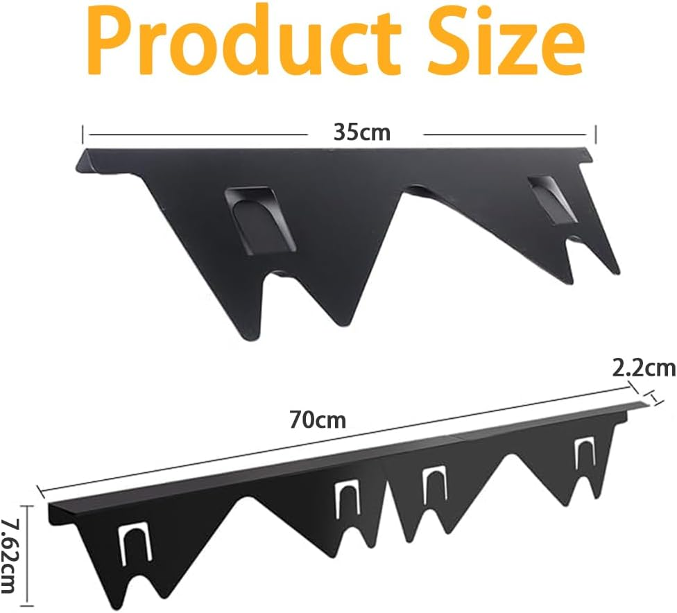 2PACK Stainless Steel Stove Counter Gap Cover, Stove Gap Guard, Stove Gap Filler for Kitchen, Range Trim Kit Easy Clean Heat Resistant, Adjustable Length 35 to 70Cm image number 3