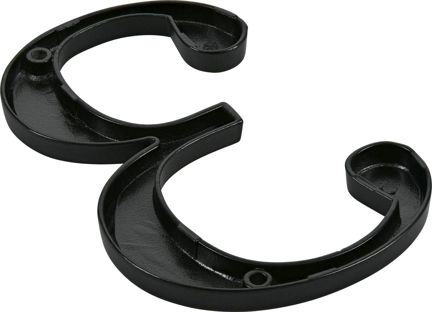 Distinctions by Hillman 843143 4-Inch Flush-Mount Black House Number 3 image number 4