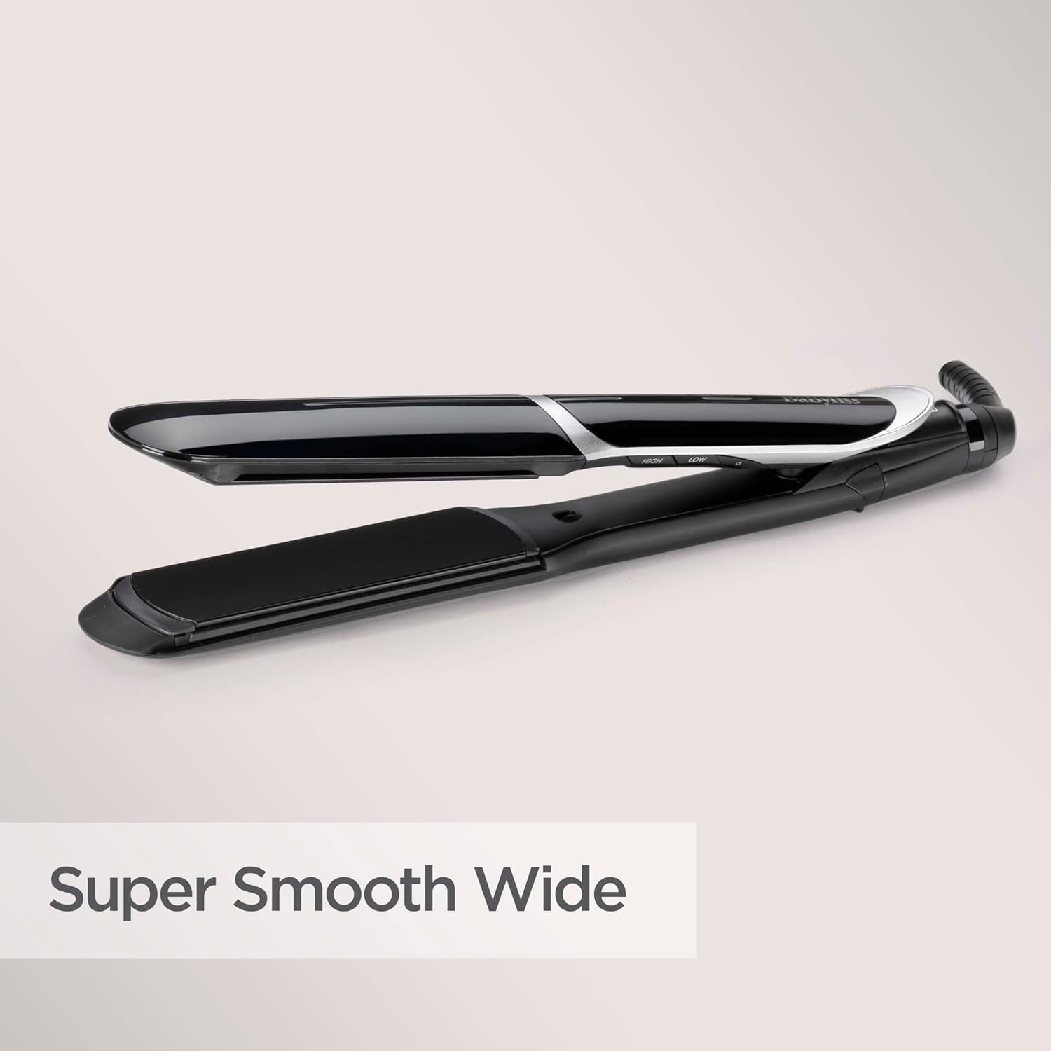 Babyliss Sleek Control Wide Hair Straighteners with Ion Technology and Extra Long & Wide Plates with Tourmaline Ceramic Coating and Comb Attachment ST397E image number 4