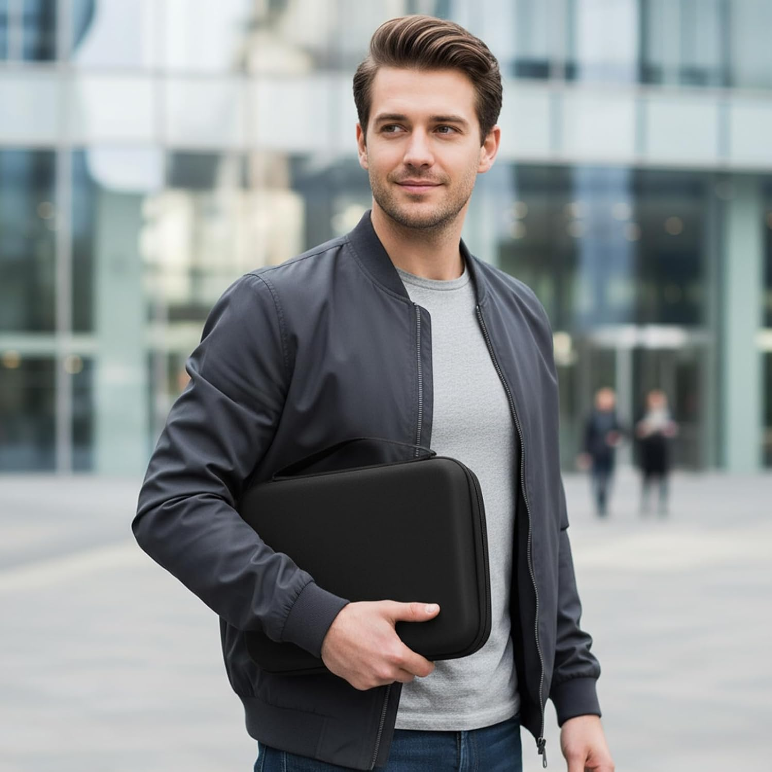 Insulin Cooler Travel Case, 30-Slot Insulin Pen Case Storage Box, Medical Cooler Bag for Travel , Suitable for Standard 10Ml U-100 Insulin Vials, Safe, Snug-Fitting, and Reliable Vial Protector (Black) image number 2