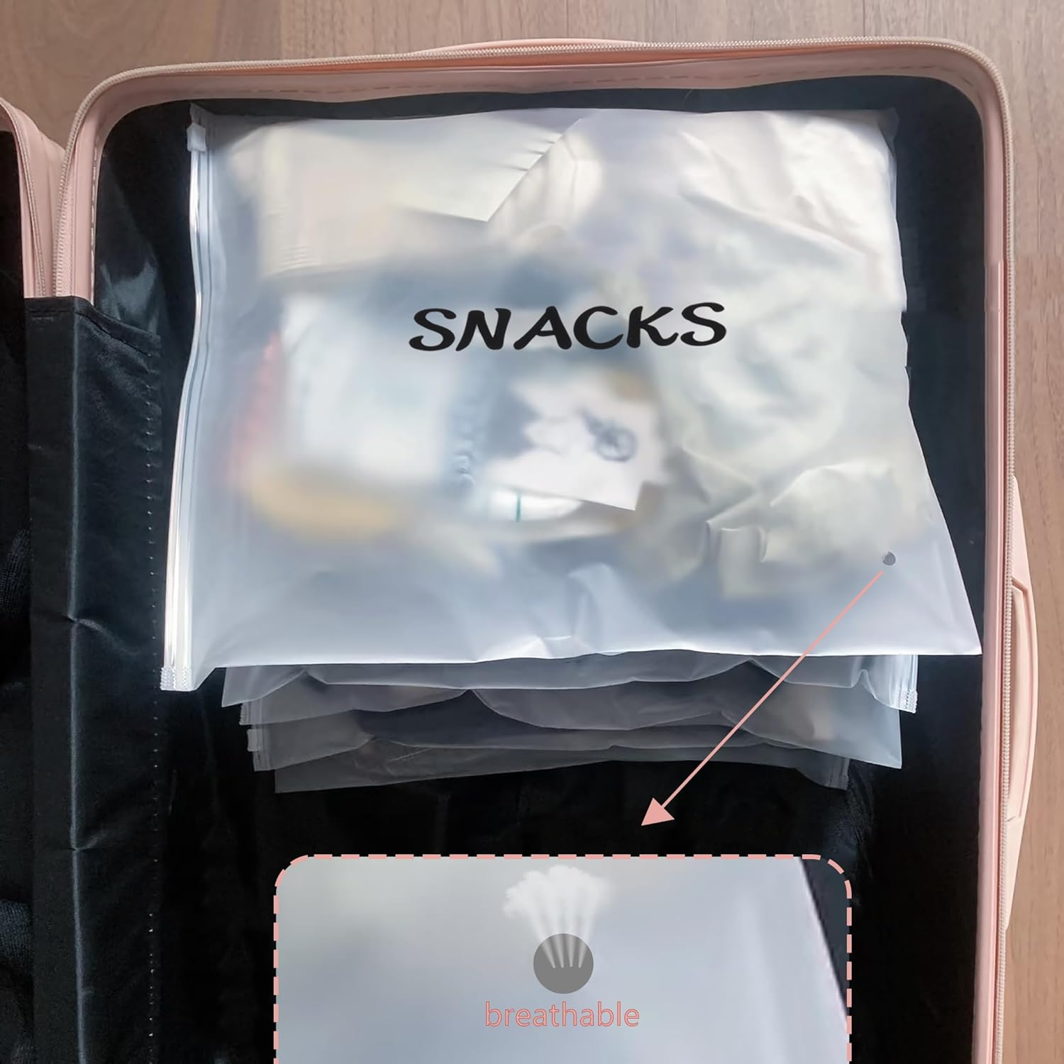 15Pcs Hospital Bags for Women Labor Delivery, 13.8 * 10.6 Inch Essentials Maternity Hospital Bag, Organizing Pouches for New Mom Newborn Baby image number 5