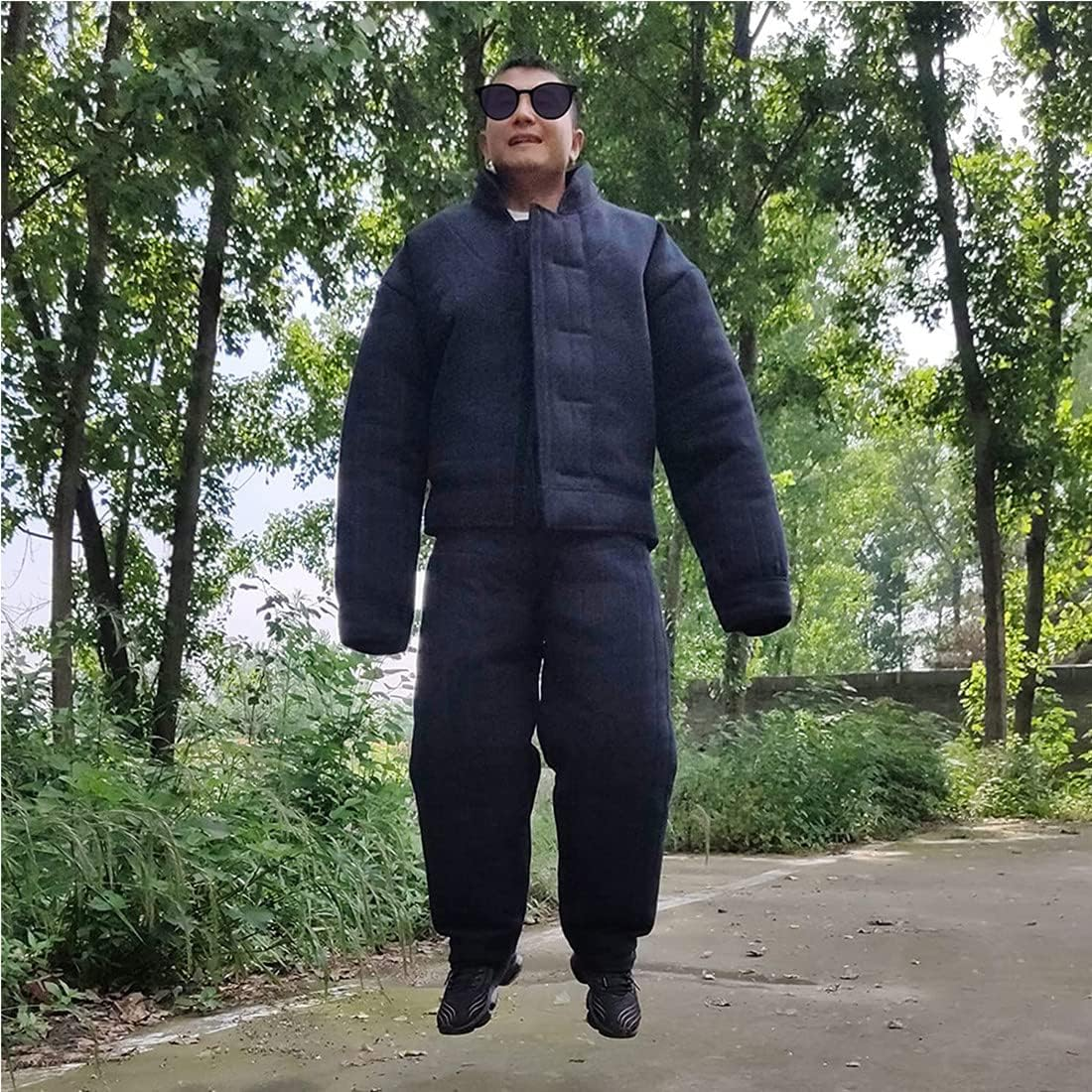 Dog Training Suit, Training Dog Protective Clothing, Professional Anti-Dog Bite Clothing, Police Dog Training Bite Suit Jacket, for Medium Large Dogs Bite Training,S image number 3