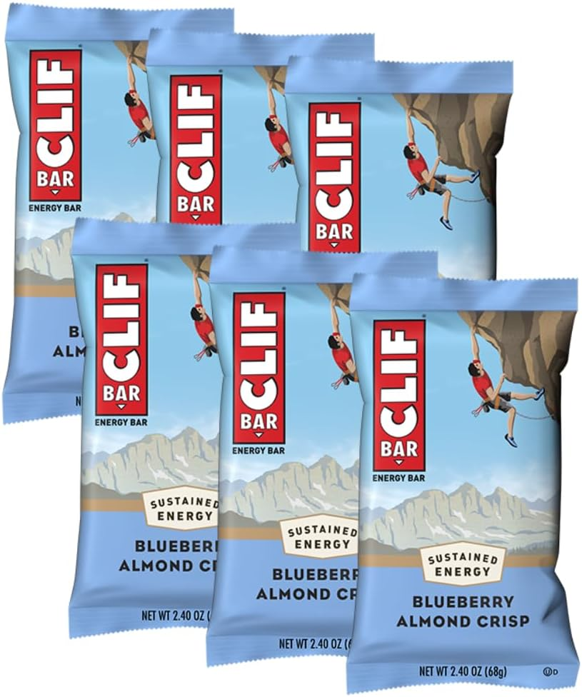 Clif Bar - Energy Bars - Pack of 6 (Pack of 6, Blueberry Crisp) image number 2