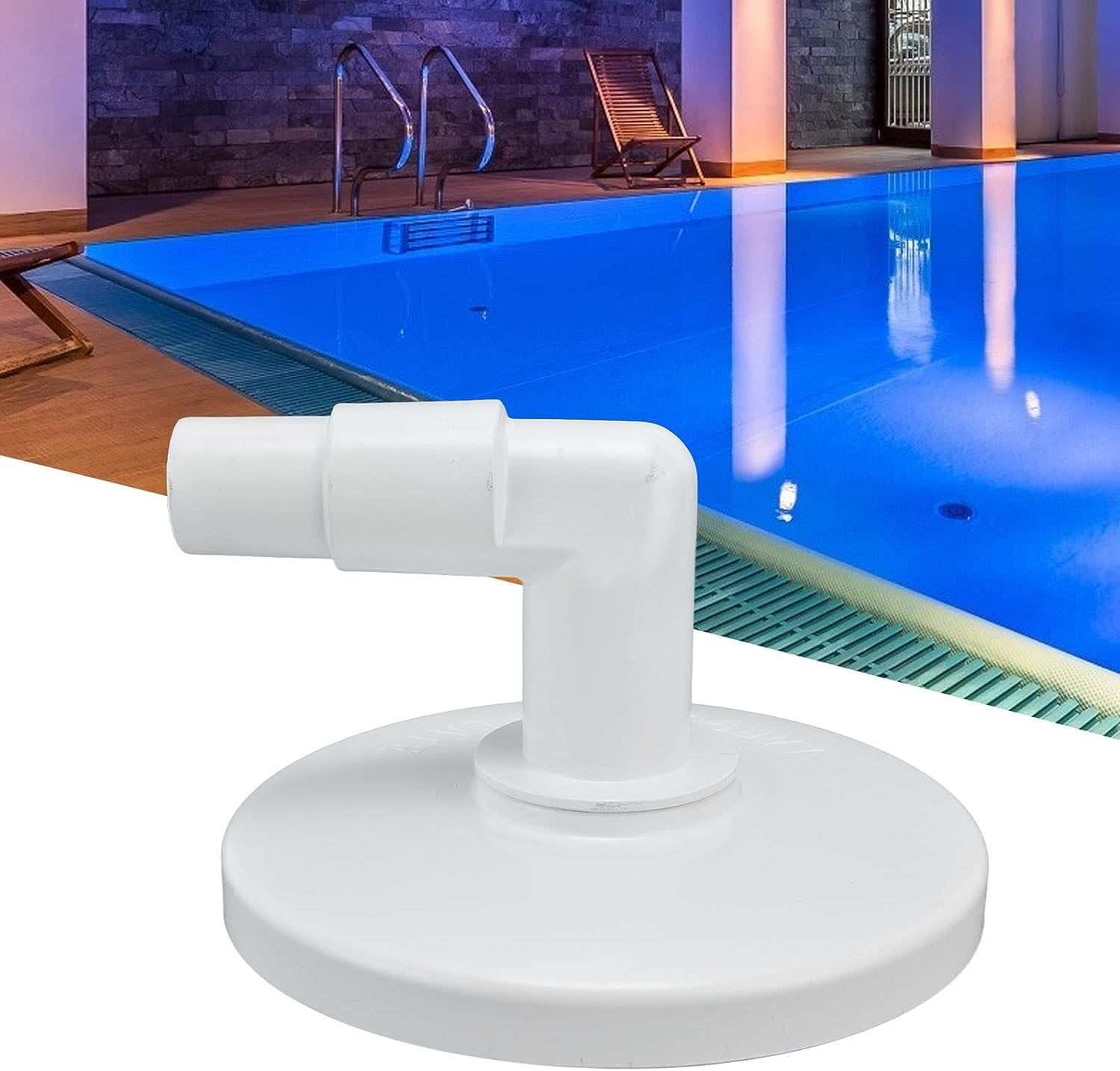 Srliya Skimmer Vacuum Plate with 90 &deg; Elbow Plastic Pool Vacuum Plate Replacement for Hayward image number 6