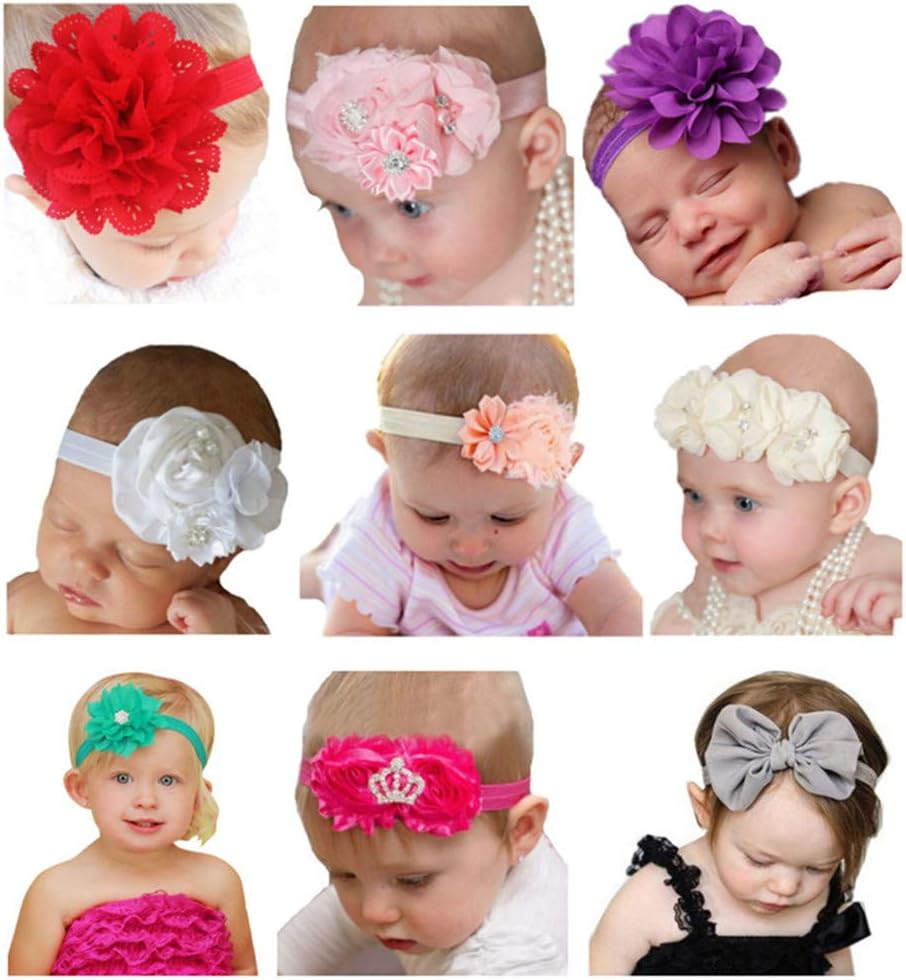 Qandsweet Baby Girl'S Headbands and Bows Hair Accessories