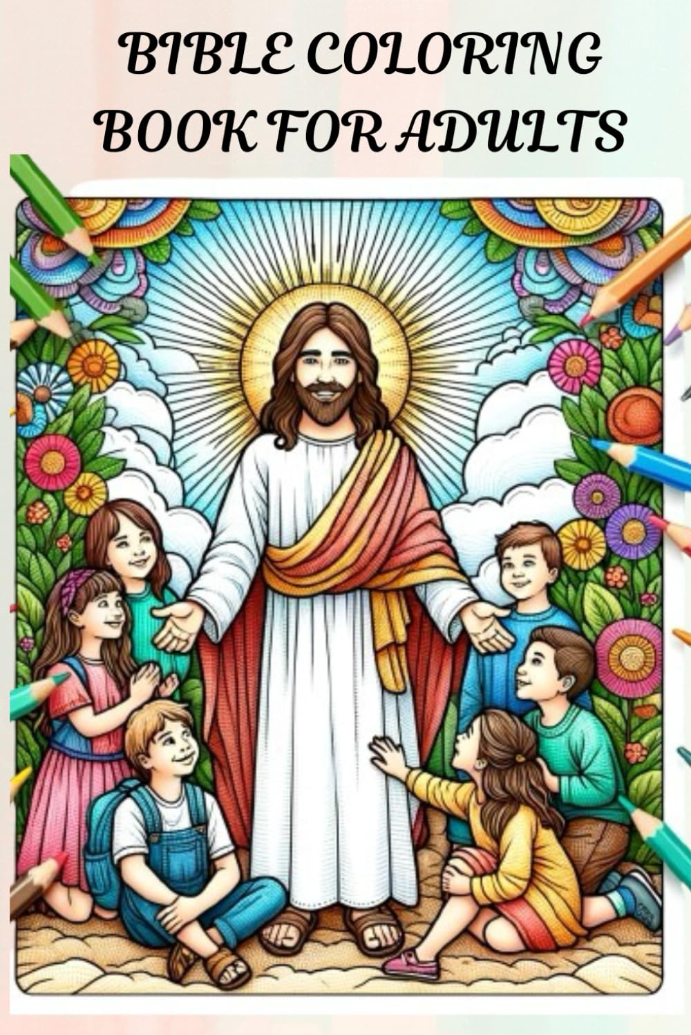 BIBLICAL COLORING BOOK for ADULTS and CHILDREN