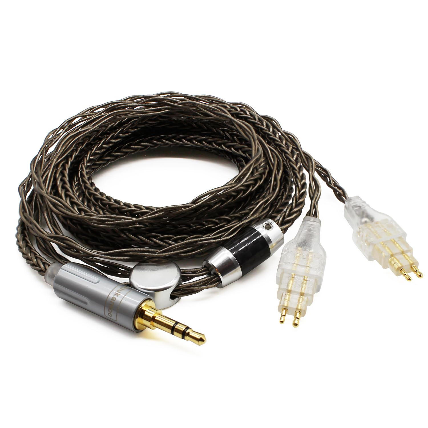 Youkamoo 8 Core Silver Plated Replacement Upgrade Cable Compatible for Sennheiser HD650, HD600, HD660S, HD660S2, HD580, HD58X, Massdrop HD6XX Headphones Upgrade Cable, 3.5Mm image number 3