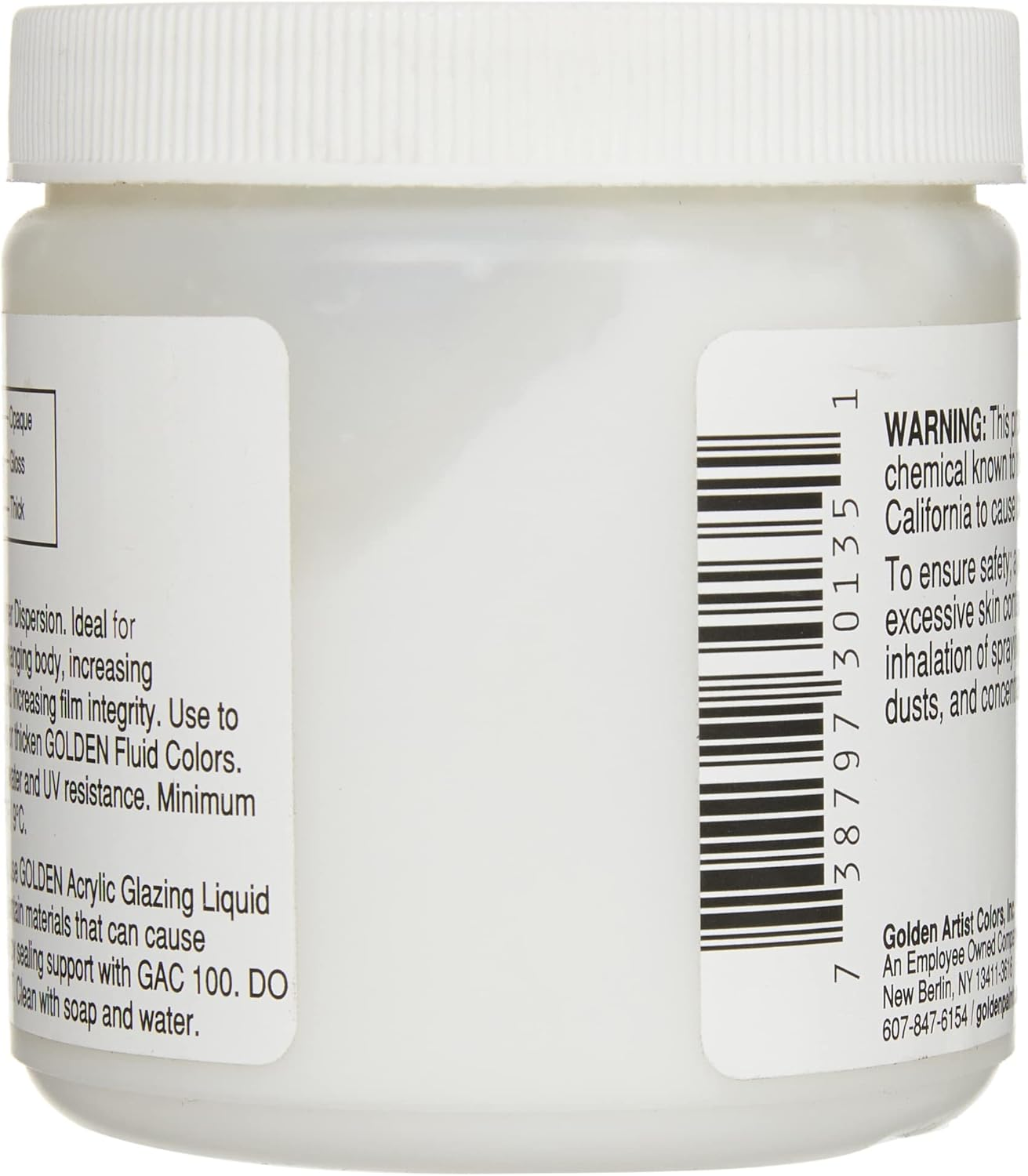 Golden Soft Matte Gel Medium-8 Ounce image number 1