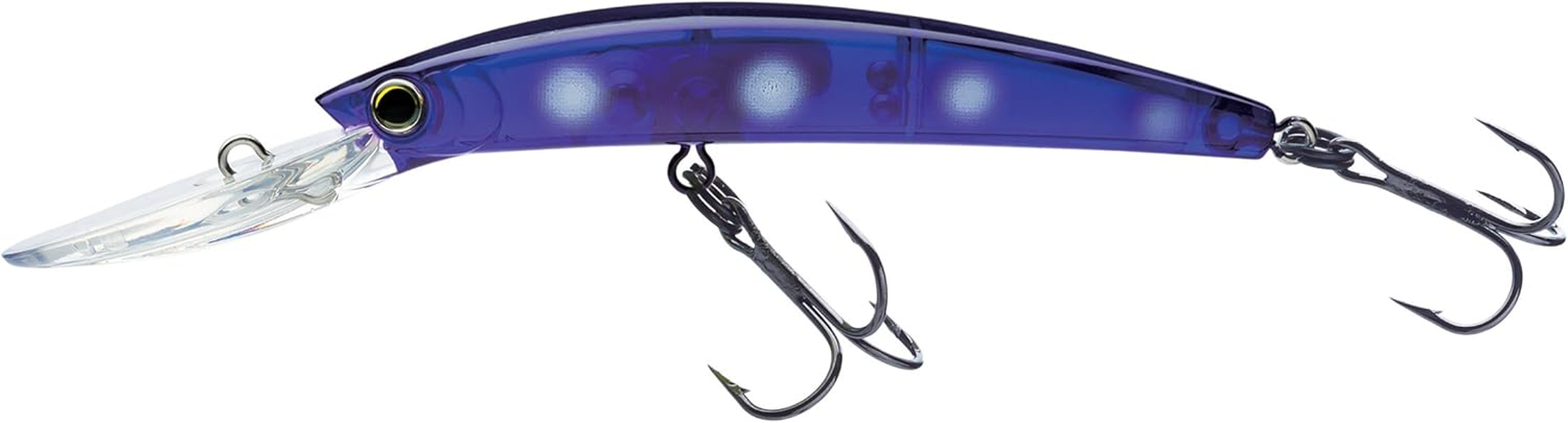 Yo-Zuri Crystal Minnow Floating Deep Diver Walleye Extra Deep Diving Crankbait image number 2