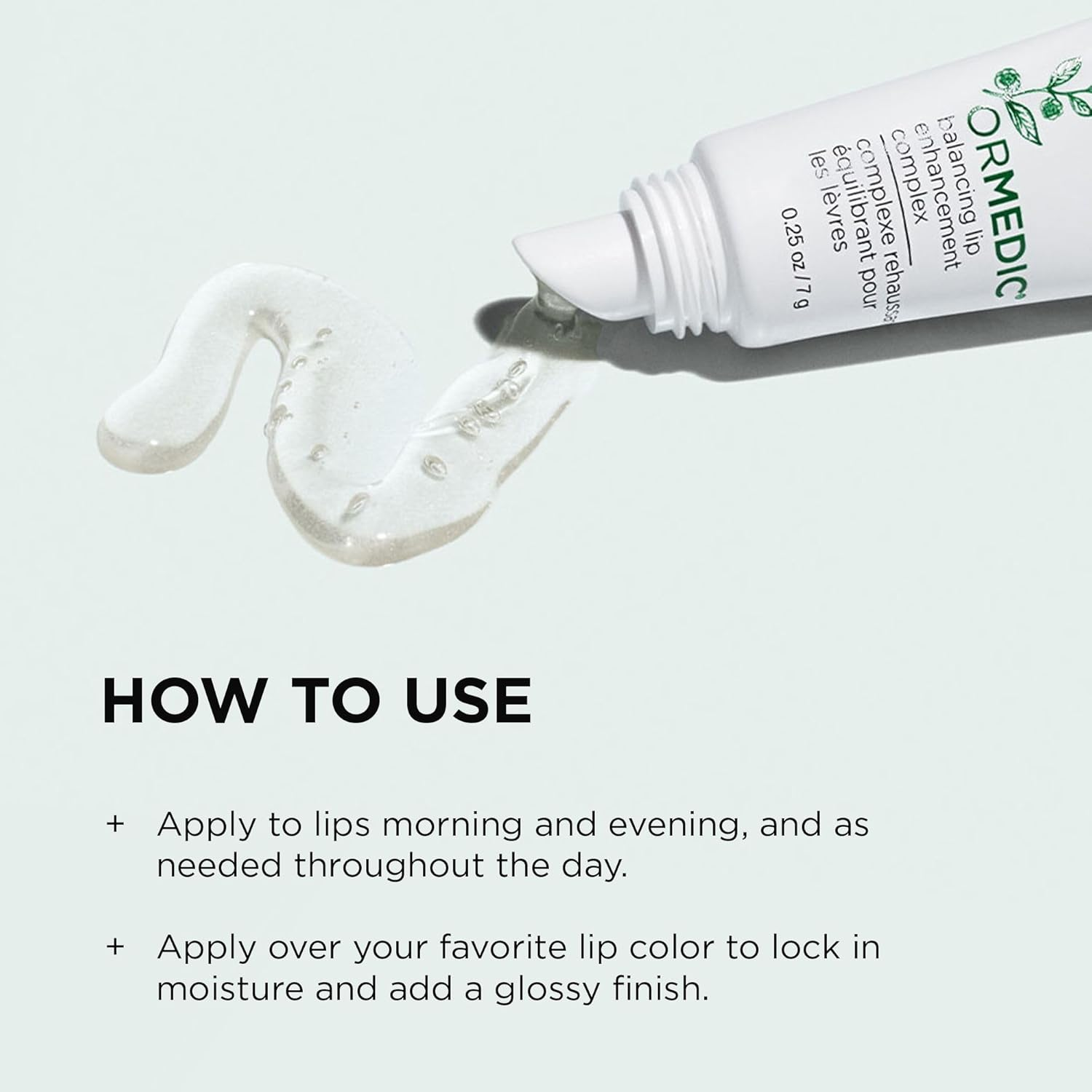 IMAGE Skincare, ORMEDIC Ph Balancing Lip Enhancement Complex, with Avocado Oil & Vitamin E for Deep Hydration, Clear, 0.25 Fl Oz