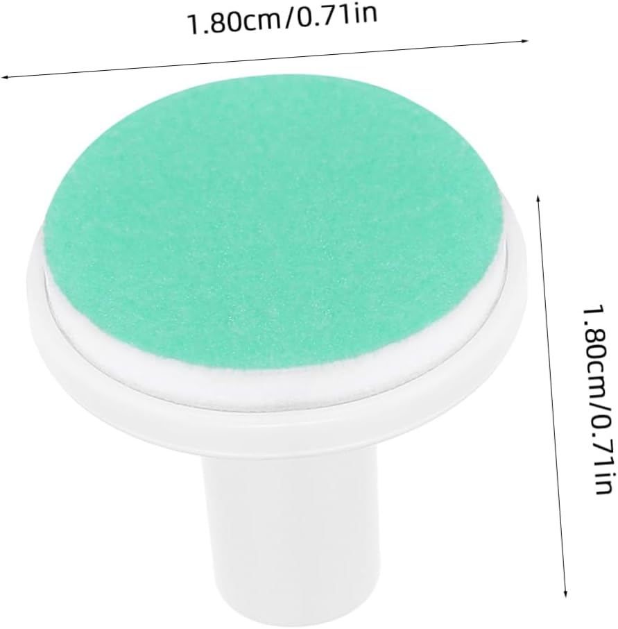 24Pcs Baby Nail File Pads Nail Trimmer Replacement, Electric Nail File Baby Replacement Pads, Electric Baby Nail Grinding Heads for Standard Electric Kid Nail Trimmer image number 2