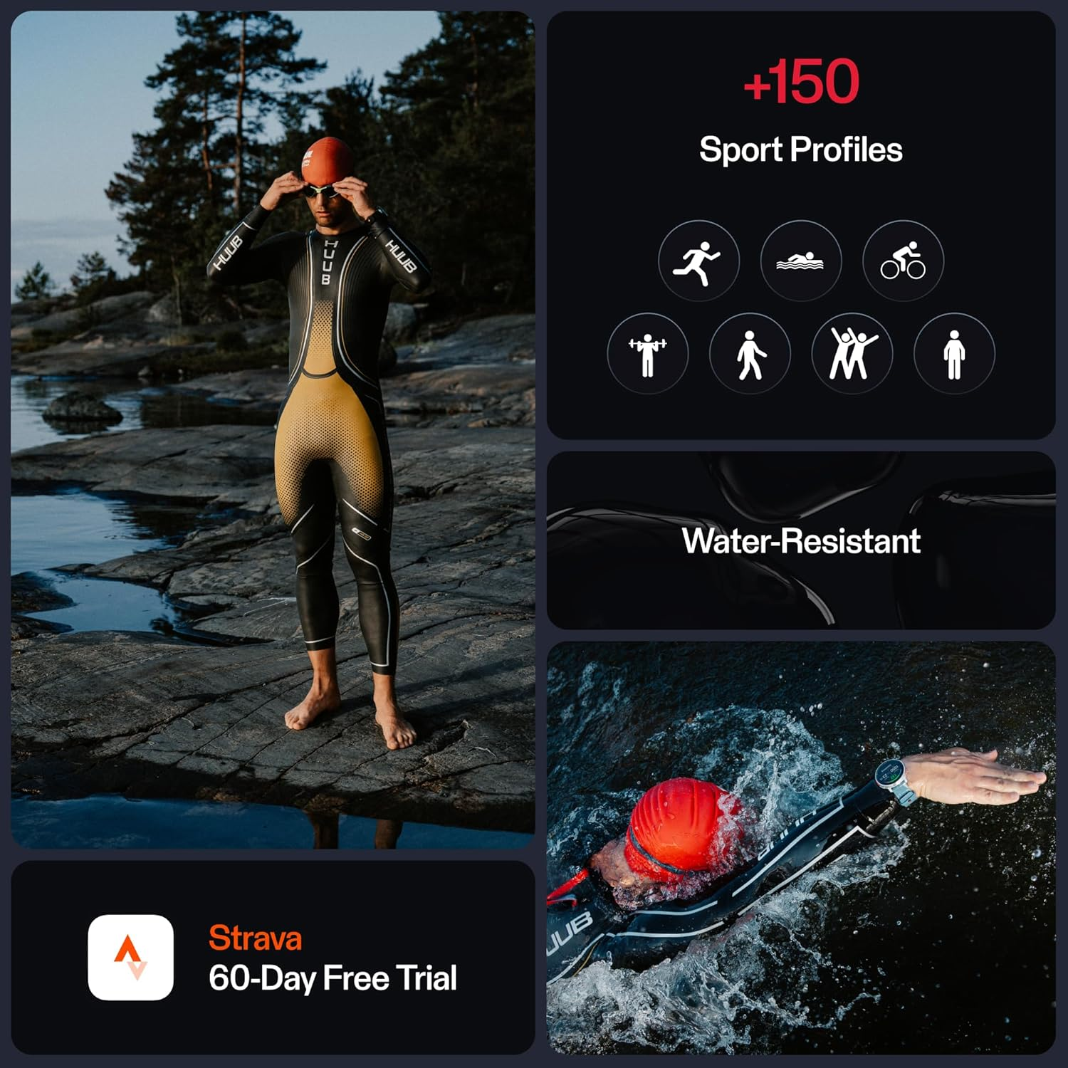 Polar Vantage V3, Sport Watch with GPS, Advanced Heart Rate Monitor, and Extended Battery Life, Smart Watch for Men and Women, Offline Maps, Running Watch, Triathlon Watch image number 1