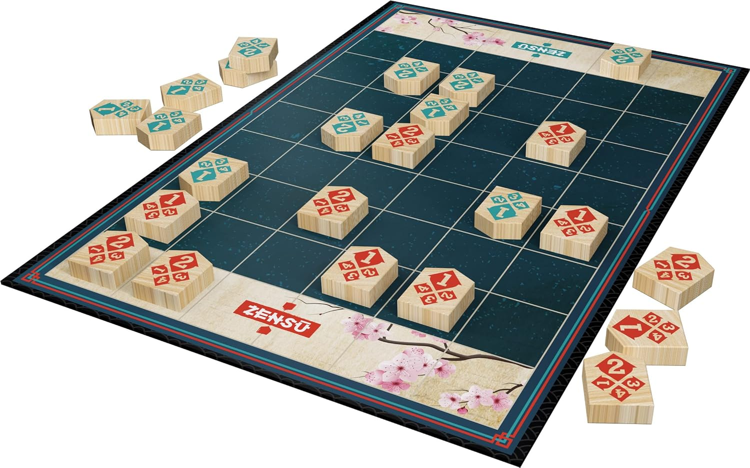 Cheatwell Games - Zensu - the Game: 2-Player, 8+ Age, Strategy Board Game image number 3