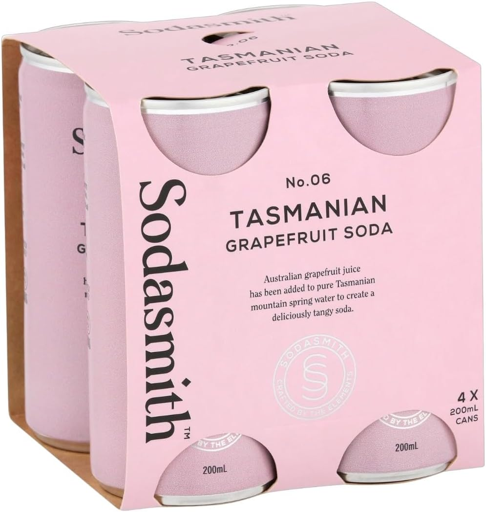 Sodasmith No 06 Grapefruit Soda 200Ml (Case of 24) image number 2