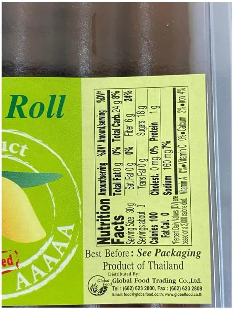 Global Pride Mango Roll 100 G image number 1