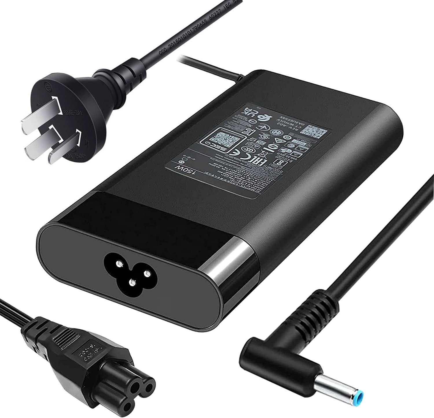 Llamatec 150W Slim Smart 4.5Mm AC Adapter with a Bonus Adapter(4.5Mm to 7.4Mm), 150W 7.7A Power Adapter for HP OMEN 15, OMEN 17, Pavilion Gaming 15 17 Laptop, HP Zbook G3 G4 G5 G6, TPN-CA11 TPN-DA09 L32661-001, Enable Worry Free Charging through a Reliable Charger That Detects and Regulates Power Input for Your HP Mobile Workstation or Docking Station image number 4