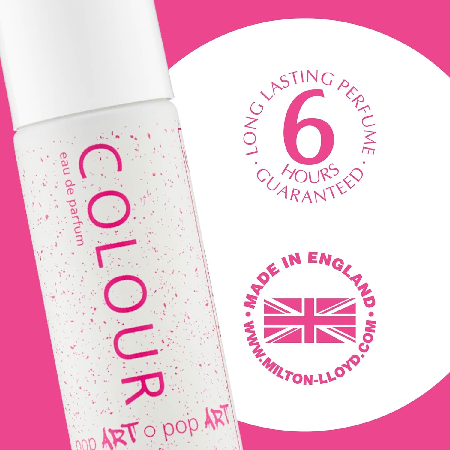 Colour Me Pop Art - Fragrance for Women - 50Ml Eau De Parfum, by Milton-Lloyd (Pack of 2)