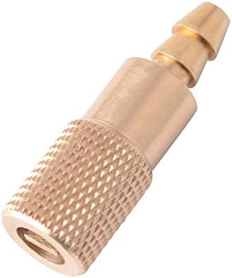 2 Pack Brass Tyre Valve, 6Mm Tire Inflator Valve Connectors Wheel Air Chuck Pump Clip Clamp Adapter for Car Truck Auto image number 5