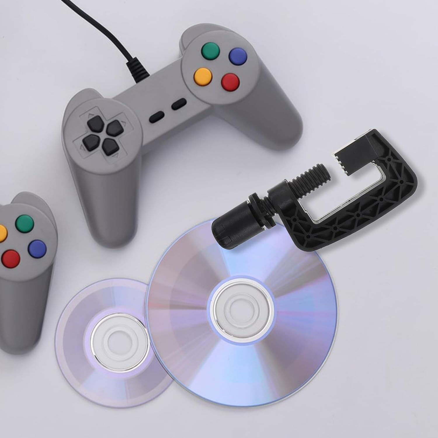 Game Steering Wheel Clamp for Original Mount Racing Car Modified Part Plastic Fixing Accessory Compatible with Gaming Racing Wheels Sturdy Replacement Clip image number 5