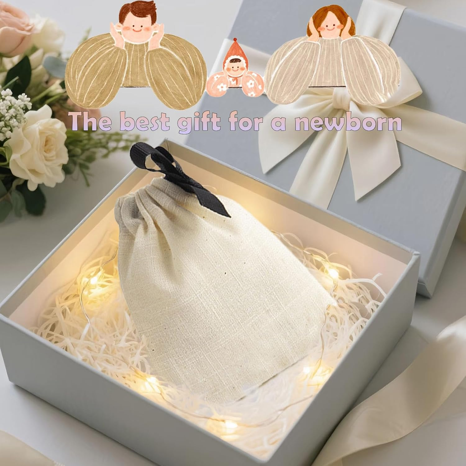 REGODI 14Pcs Baby Milestone Cards & Announcement Sign, Newborn Growth Photography Props, Monthly Baby Photo Gift Sets for Boys and Girls, Baby Photography Accessories image number 2