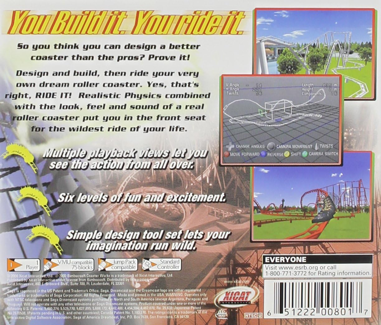 Coaster Works - Sega Dreamcast image number 1