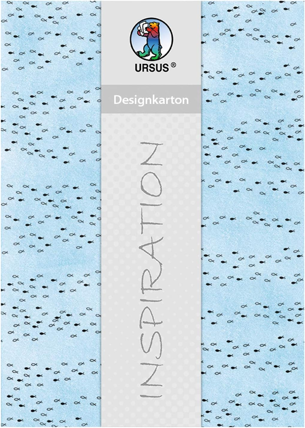 Ursus Halleluja 62414602F Design Cardboard DIN A4 200 G/M&sup2; 5 Sheets with Banderole Printed on Both Sides Front with Motif Plain Back Ideal for Many Crafts image number 2