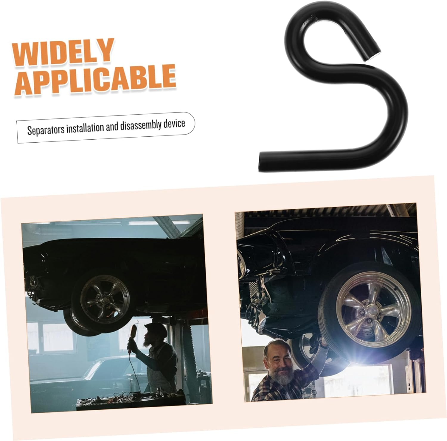 TOPPERFUN Ball Joint Press Separator Control Arm Bushing Removal Tool for Lower Control Arm Prying Easy Installation and Removal in Automotive Maintenance image number 5