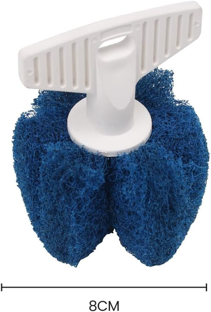 White Magic Muffin Pan Cleaning Brush - 8Cm Round, Made in USA, Non-Scratch Bristles, Ergonomic Handle for Easy & Comprehensive Cleaning of Muffin Trays 6Cm-10Cm, Ideal for Non-Stick Pans image number 4