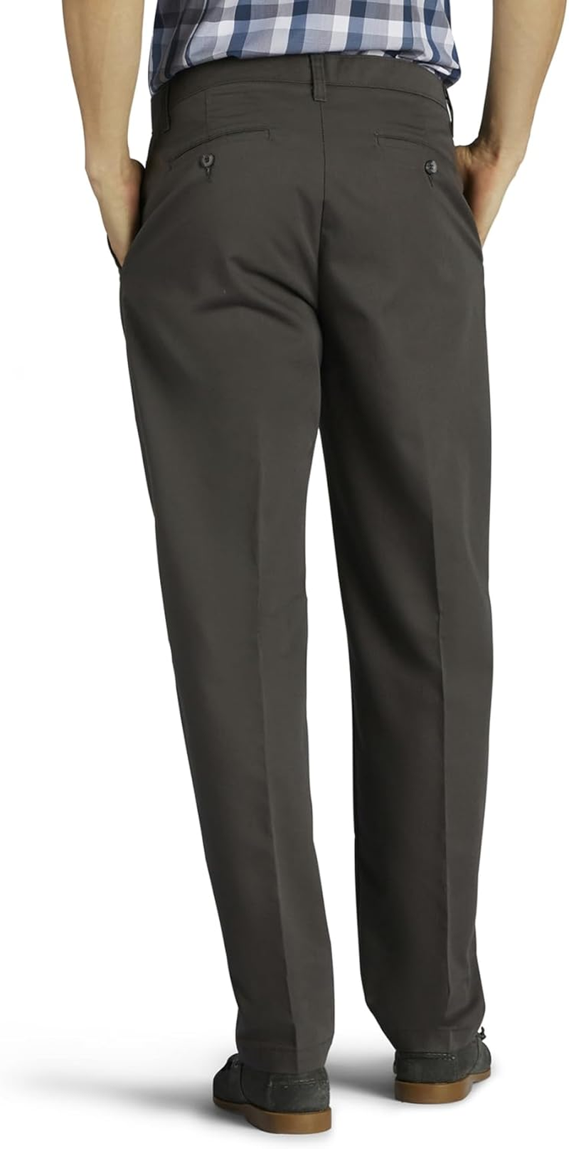 Lee Men'S Total Freedom Stretch Relaxed Fit Flat Front Pant image number 5