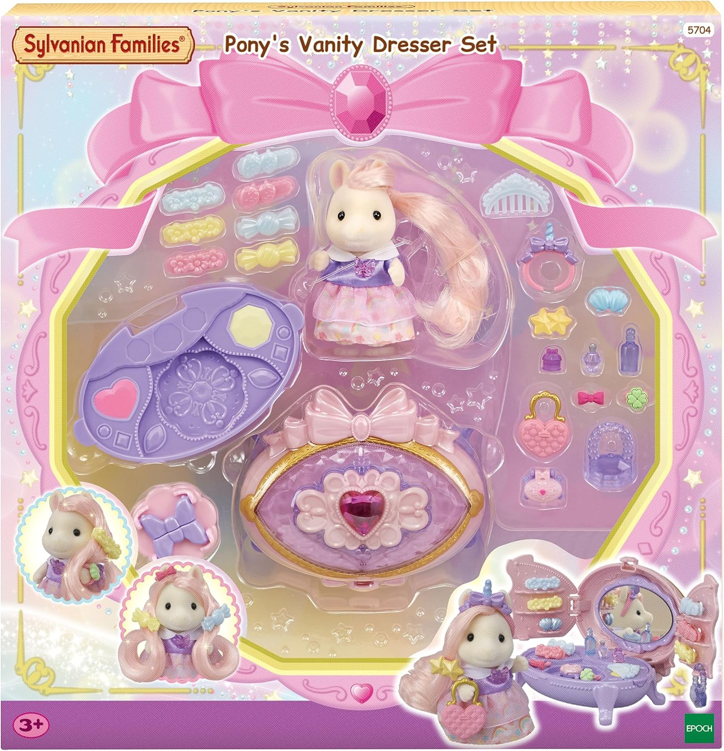 Sylvanian Families - Pony'S Vanity Dresser Set image number 6