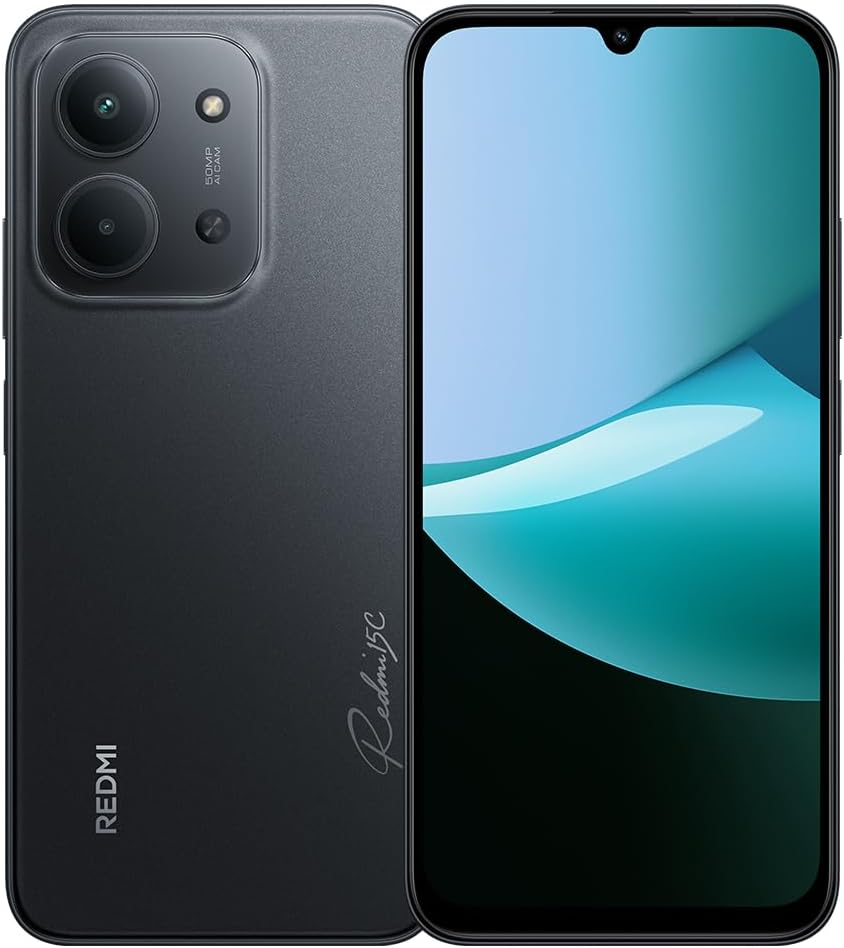 XIAOMI Redmi 15C Smartphone 4GB + 128GB 50MP AI Dual Camera Immersive System 6.9 Inch Display Powerful Octa-Core Processor Massive 6000Mah Battery Powered by 33W Fast Charging (Black) image number 3