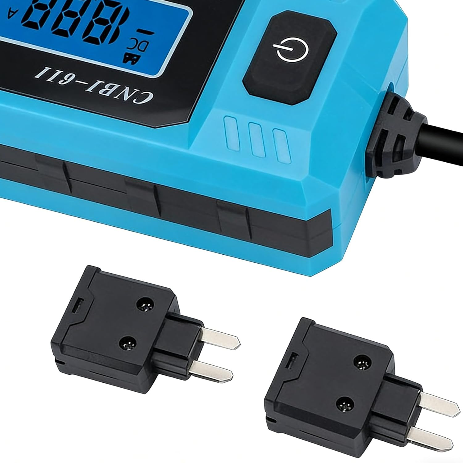 Bomefoi Car Circuit Tester,20A 48V Fuse Checker with Front Light | High-Precision Automotive Current Tester with LCD Screen,For Home Garage Roadside Vehicle Maintenance Truck Motorcycle image number 3