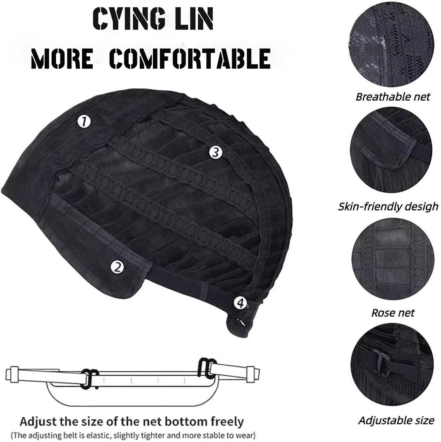 Cying Lin Short Bob Wavy Curly Wig Light Blue Wig for Women Cosplay Halloween Wigs Heat Resistant Bob Party Wig Include Wig Cap (Light Blue) image number 1