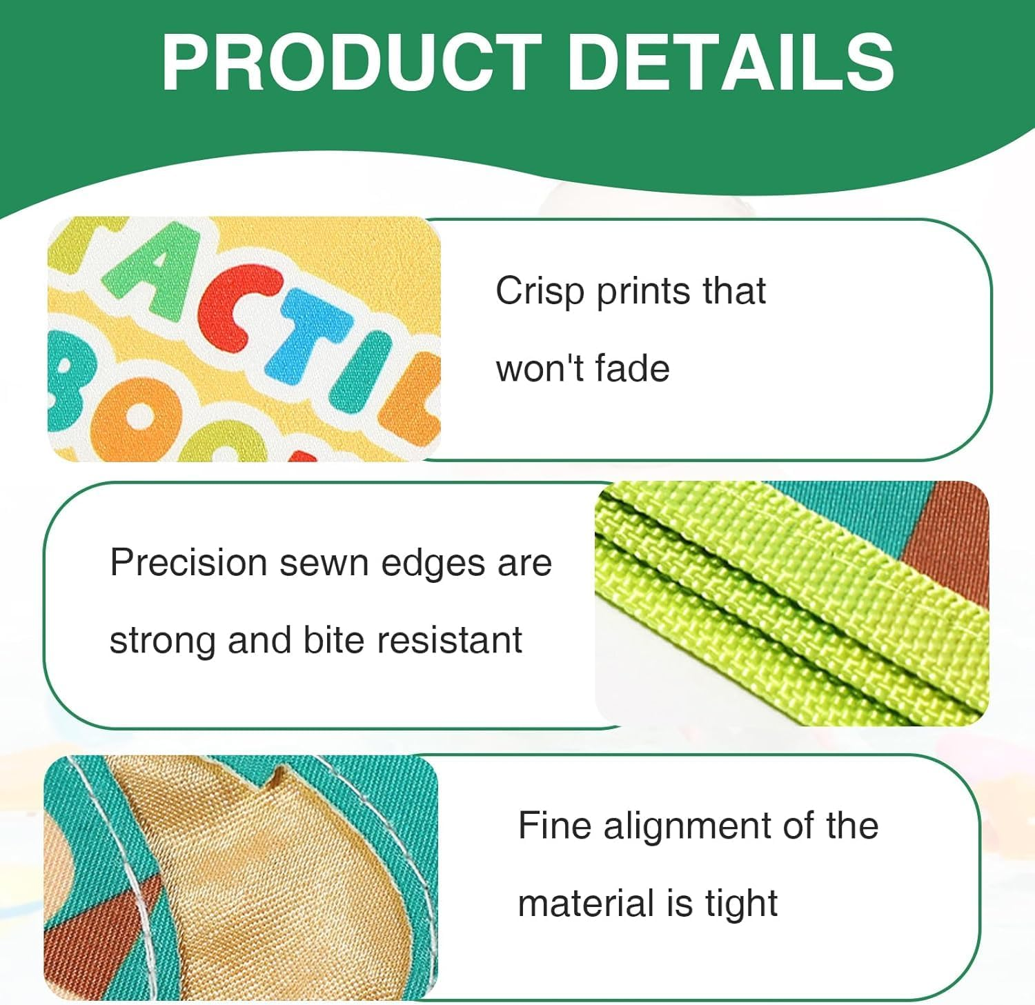 Baby Photo Album, Dinosaur Soft Cloth, First Year Family Memory Book, Crinkle Picture Book, Educational Portable, with Safe Mirror, for Newborns, Toddlers, Baby Shower, Birthday image number 1