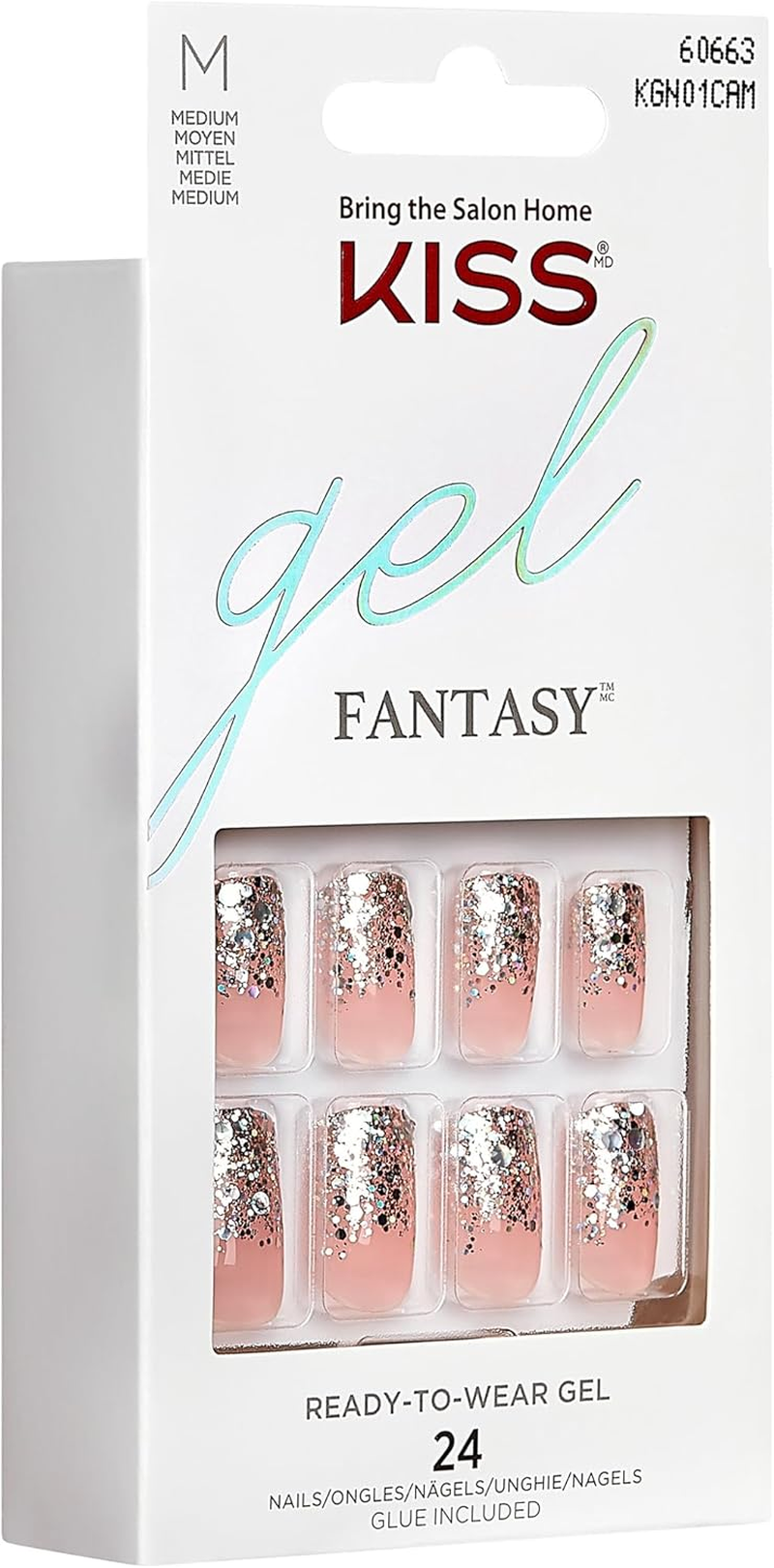 Kiss Gel Fantasy Nail Polish Fanciful image number 2