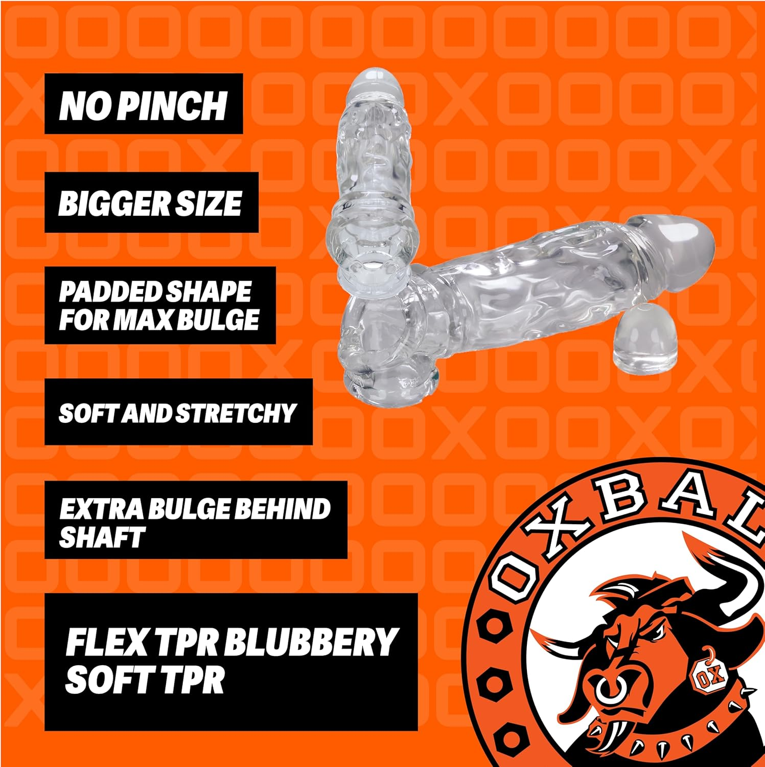 Oxballs Butch Cocksheath, Clear - Clear image number 5