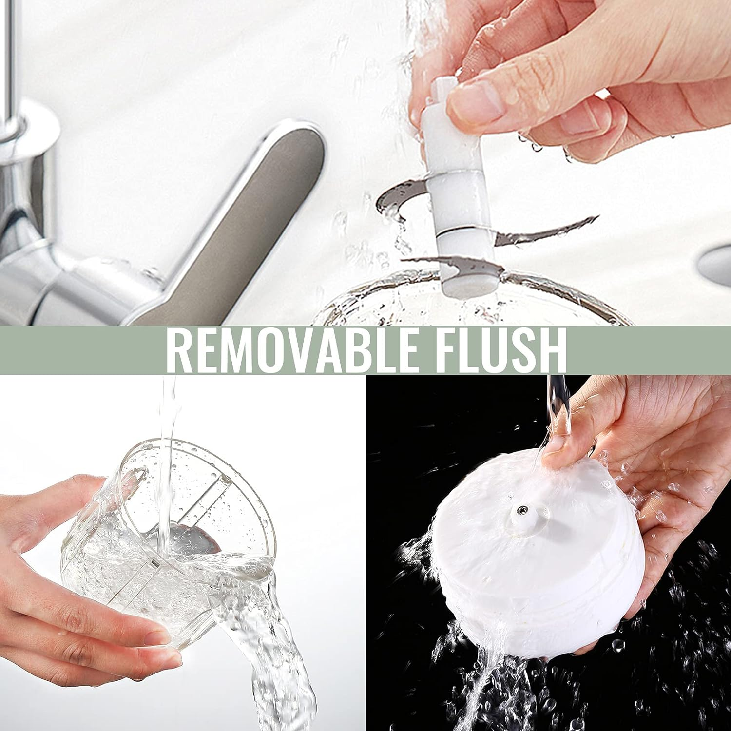 Electric Garlic Chopper, Kenpiko Powerful Mini Chopper, Rechargeable Electric Mini Garlic Chopper for Vegetable/Onions/Meat/Salad, 250ML/100ML, 2 Stainless Steel Blade, Waterproof, BPA Free image number 5